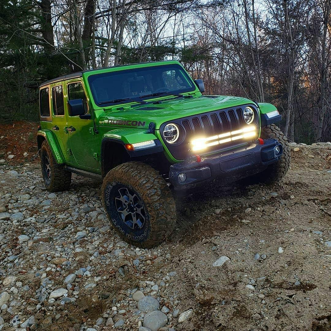 Kit de barre lumineuse LED pour pare-chocs Jeep JL Wrangler 2018-2025