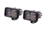 C2 1.0 SAE/DOT White Pro Standard LED Pod (pair)