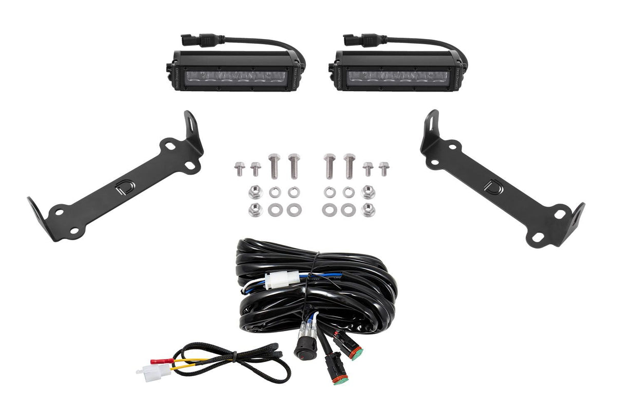 Kit de barre lumineuse LED Stage Series SAE/DOT pour Toyota 4Runner 2014-2024