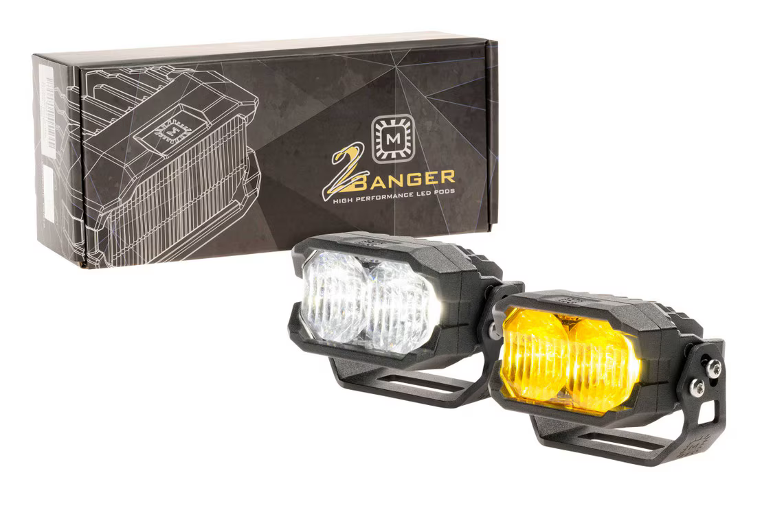 Morimoto 2Banger LED Pods (Universal) PAIR