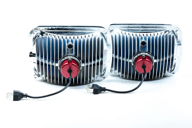Sealed Beam: Holley Retrobright Led Headlights (5x7") PAIR of 2
