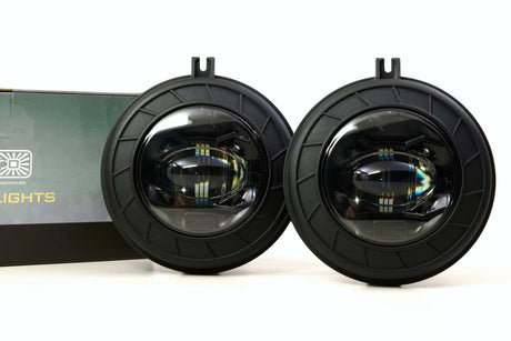 Dodge/Jeep (rond de 10,2 cm) : phares antibrouillard LED Morimoto Xb.