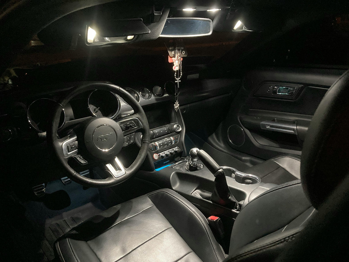 Kit LED intérieur pour Ford Mustang 2010-2014, blanc froid Stage 2
