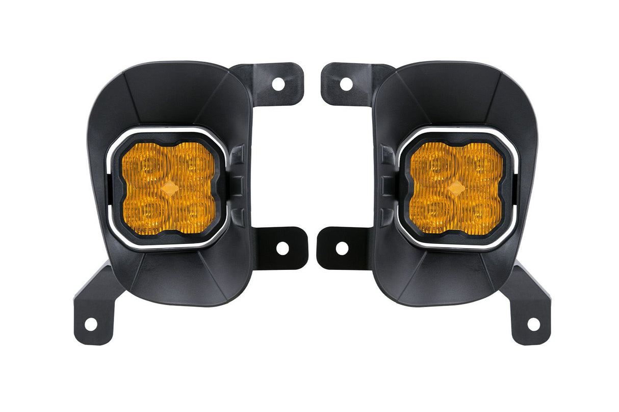 Kit de feux antibrouillard verticaux SS3 SAE/DOT Ram