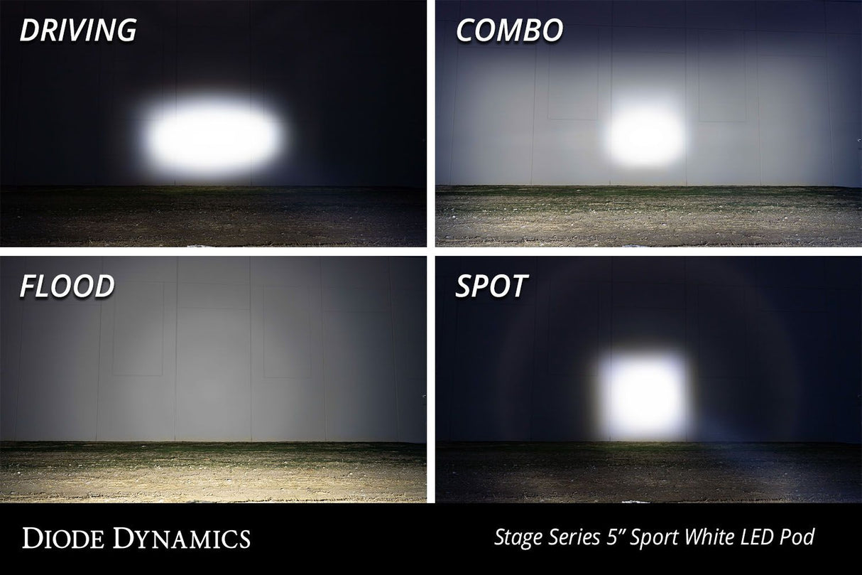 SS5 Yellow Pro LED Pod (pair)
