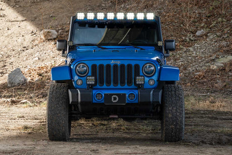 Kit de barre lumineuse LED pour pare-chocs Jeep Jl 2018-2022 Wrangler