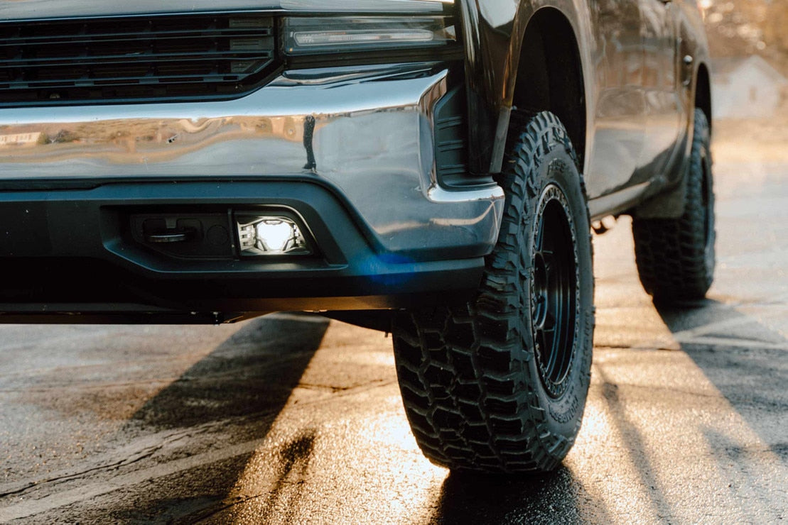 4BANGER Led Fog Lights: 19–21 Chevrolet Silverado 1500