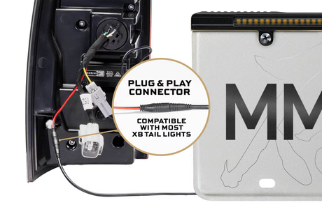 Barre de renfort pour éclairage de secours Morimoto XB x