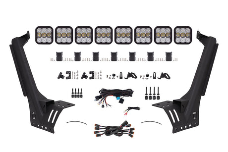 SS5 Windshield CrossLink Lightbar Kit for 2020-2025 Jeep Gladiator