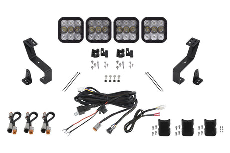 SS5 Grille CrossLink Lightbar Kit for 2019-2024 Ram 1500