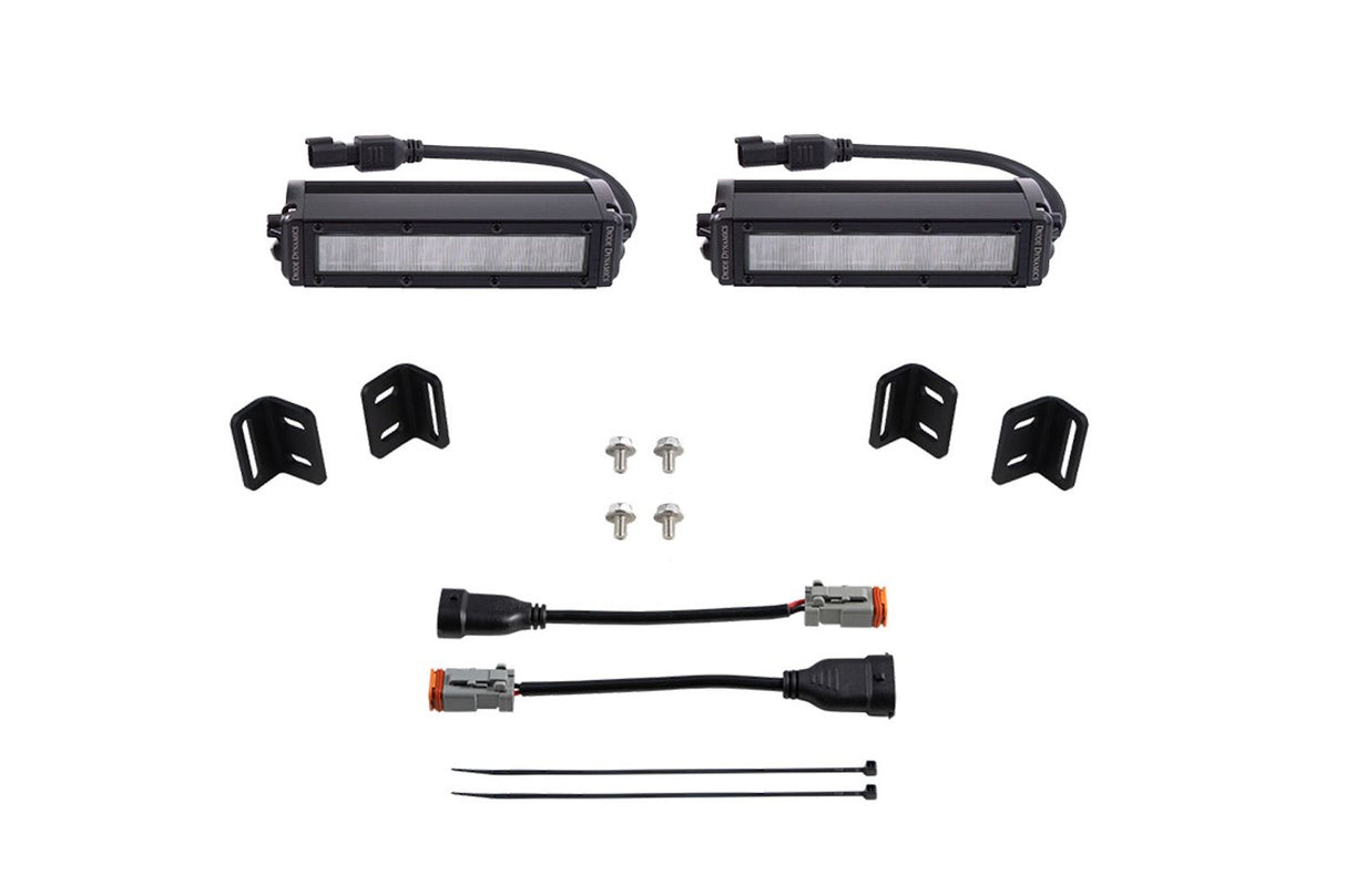 Kit de phares antibrouillard à LED SS6 pour Toyota Tundra 2022-2025