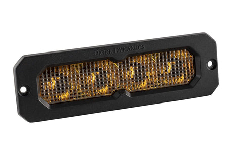 SS6 Yellow Flush Mount LED Light Bar (one)