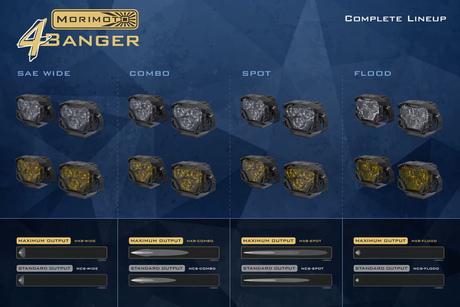 Système d'éclairage de fossé à LED 4Banger : Wrangler JK (07-18)