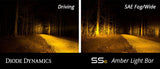 Barre lumineuse ambre SAE 12" de la série Stage (une)