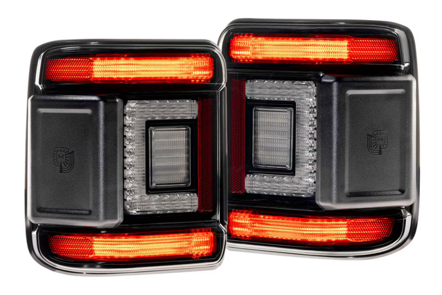 Jeep Wrangler Jl (2018+) Xb Led Low Profile Tail Lights