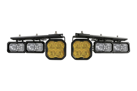 Kit de poches antibrouillard Stage Series pour Ford Bronco 2021-2025 (avec pare-chocs en acier)