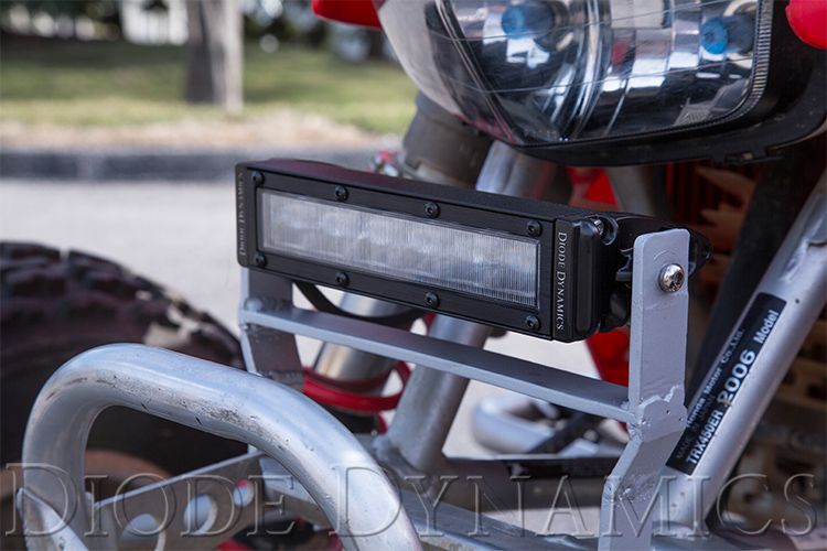 Barre lumineuse blanche SAE/DOT 6" de la série Stage (une)
