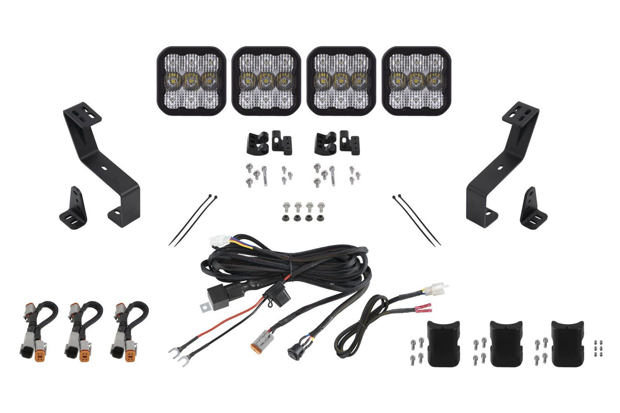 SS5 Grille CrossLink Lightbar Kit for 2019-2024 Ram 1500