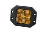 SS3 SAE Yellow Pro Flush Mount LED Pod (one)