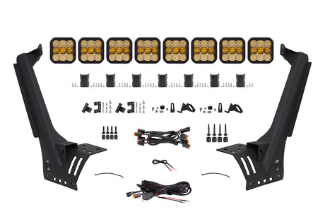 SS5 Windshield CrossLink Lightbar Kit for 2018-2025 Jeep JL Wrangler