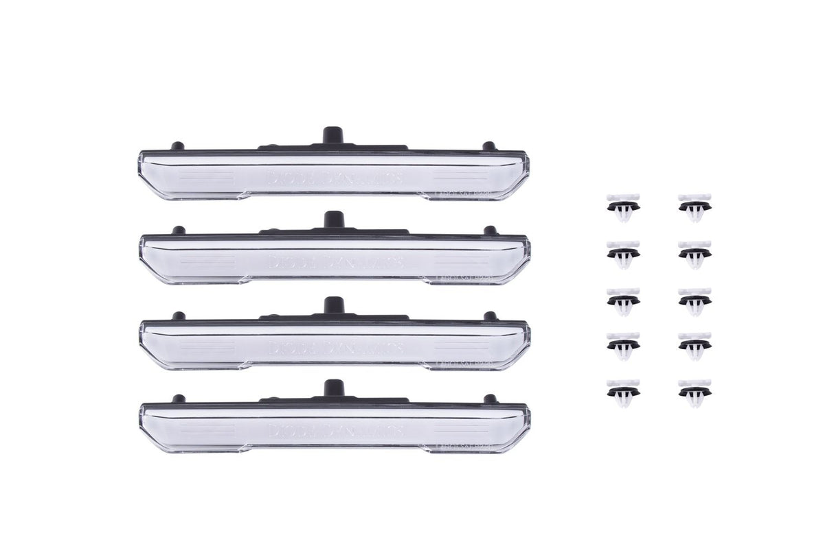 Feux de position latéraux à LED pour GMC Sierra HD 2500/3500 2020-2023 (ensemble)