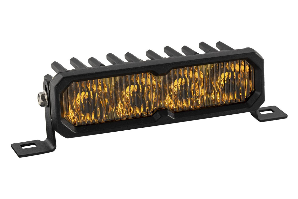 SS6 SAE/DOT Yellow LED Light Bar (one)