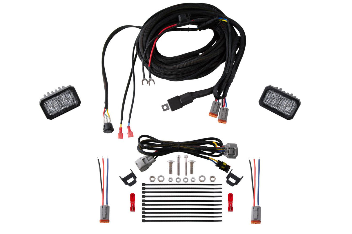 Kit d'éclairage de fossé à LED de la série Stage pour Toyota Tacoma 2016-2023
