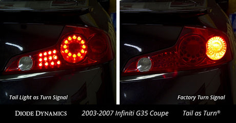 2003-2007 Infiniti G35 Coupe Tail as Turn Module (USDM) (pair)