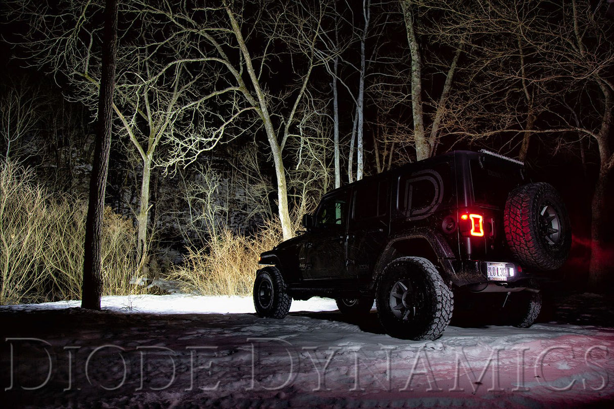 Kit de barre lumineuse LED pour pare-chocs Jeep JL Wrangler 2018-2025