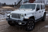 Kit de barre lumineuse LED pour capot Jeep JL Wrangler 2018-2025