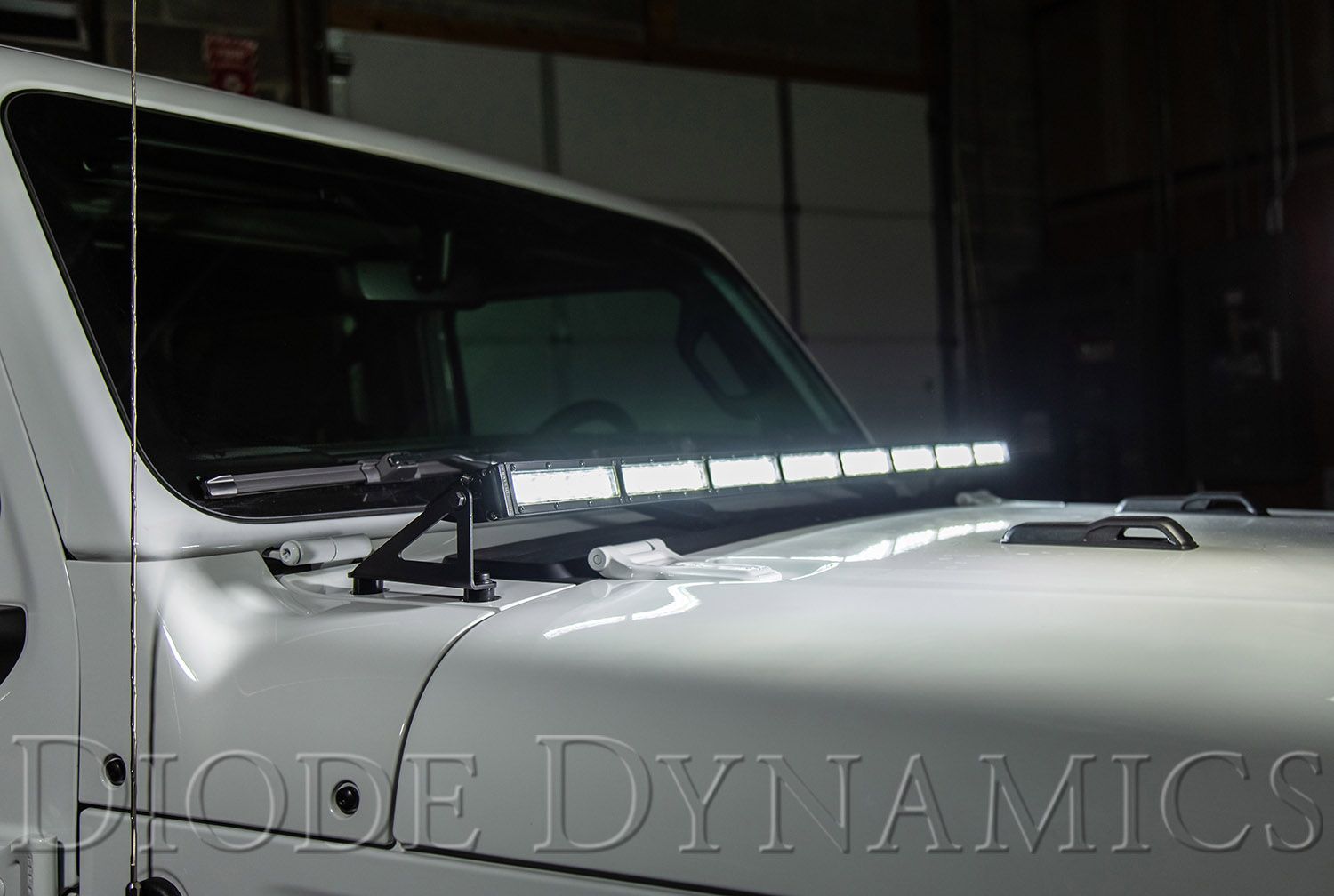 2020-2025 Jeep Gladiator Hood LED Lightbar Kit