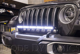 Kit de barre lumineuse LED pour pare-chocs Jeep Jl 2018-2022 Wrangler