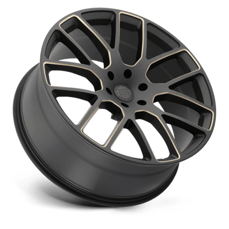 Alliages durs Black Rhino - KUNENE | Modèle de boulon 22X9,5 / 30 Offset / 6X135 | 2295KUN306135M87