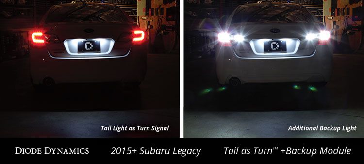 2015-2019 Subaru Legacy Tail as Turn +Backup Module (USDM)
