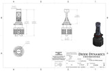 Diode Dynamics SL2 Kit de conversion de phare LED 