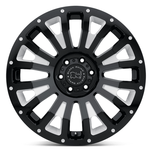 Black Rhino Hard Alloys - PINATUBO | Modèle de boulon 22X12 / -44 Offset / 8X165.1 | 2212PNT-48165B22