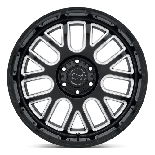 Alliages durs Black Rhino - PISMO | 20X12 / -44 Offset / 6X139.7 Modèle de boulon | 2012PIS-46140B12