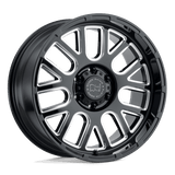 Alliages durs Black Rhino - PISMO | 20X12 / -44 Offset / 6X139.7 Modèle de boulon | 2012PIS-46140B12