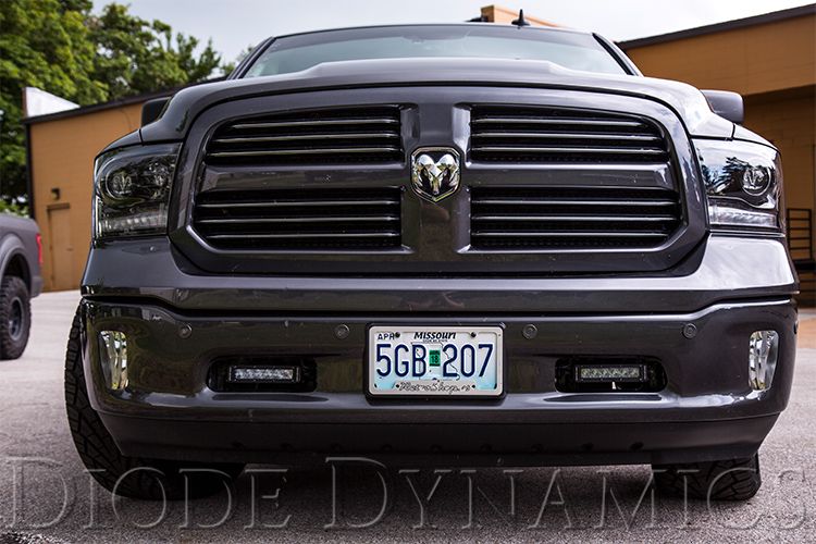 Kit de barre lumineuse LED standard SAE/DOT pour Dodge Ram 2013-2018