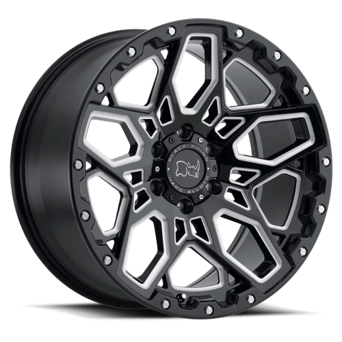 Black Rhino Hard Alloys - SHRAPNEL | 20X9.5 / 12 Offset / 6X135 Bolt Pattern | 2095SHR126135B87