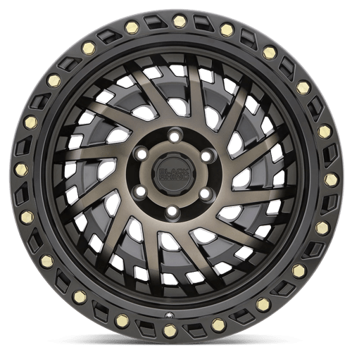 Black Rhino Hard Alloys - SHREDDER | 18X9.5 / 0 Offset / 5X139.7 Bolt Pattern | 1895SHD005140M78