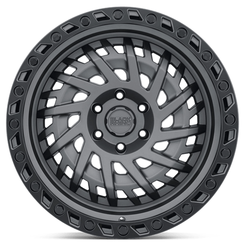 Black Rhino Hard Alloys - SHREDDER | 20X9.5 / 0 Offset / 5X127 Bolt Pattern | 2095SHD005127G71