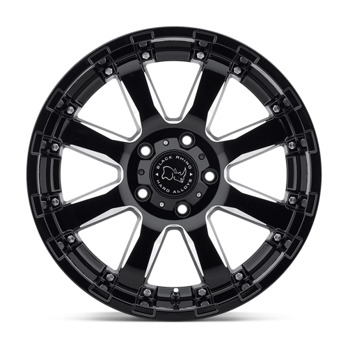 Black Rhino Hard Alloys - SIERRA | 22X10 / 12 Offset / 8X180 Bolt Pattern | 2210SRA128180B25