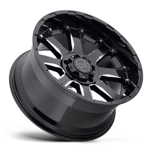 Black Rhino Hard Alloys - SIERRA | 18X9 / -12 Offset / 8X170 Bolt Pattern | 1890SRA-28170B25