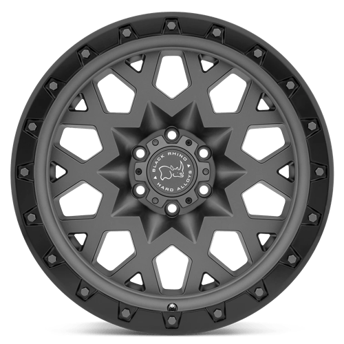 Black Rhino Hard Alloys - SPROCKET | 17X9.5 / 6 Offset / 6X139.7 Bolt Pattern | 1795SPK066140G12