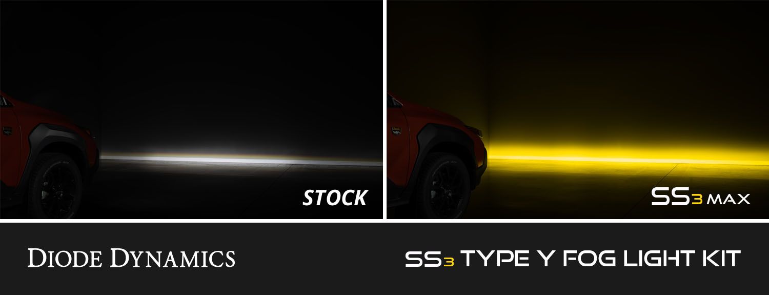 SS3 SAE Type Y Fog Light Kit