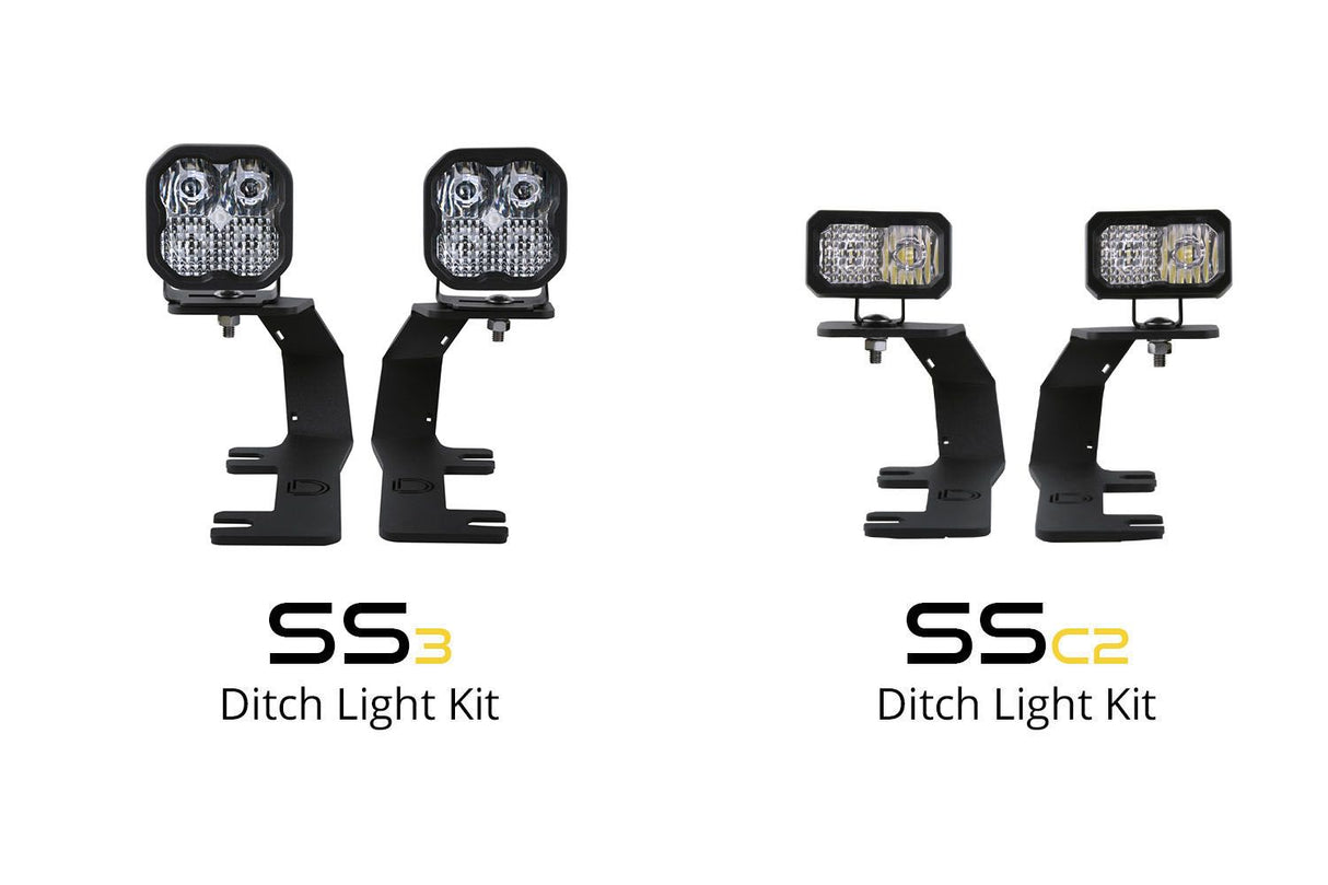 Stage Series Backlit Ditch Light Kit for 2014-2019 Chevrolet Silverado 1500