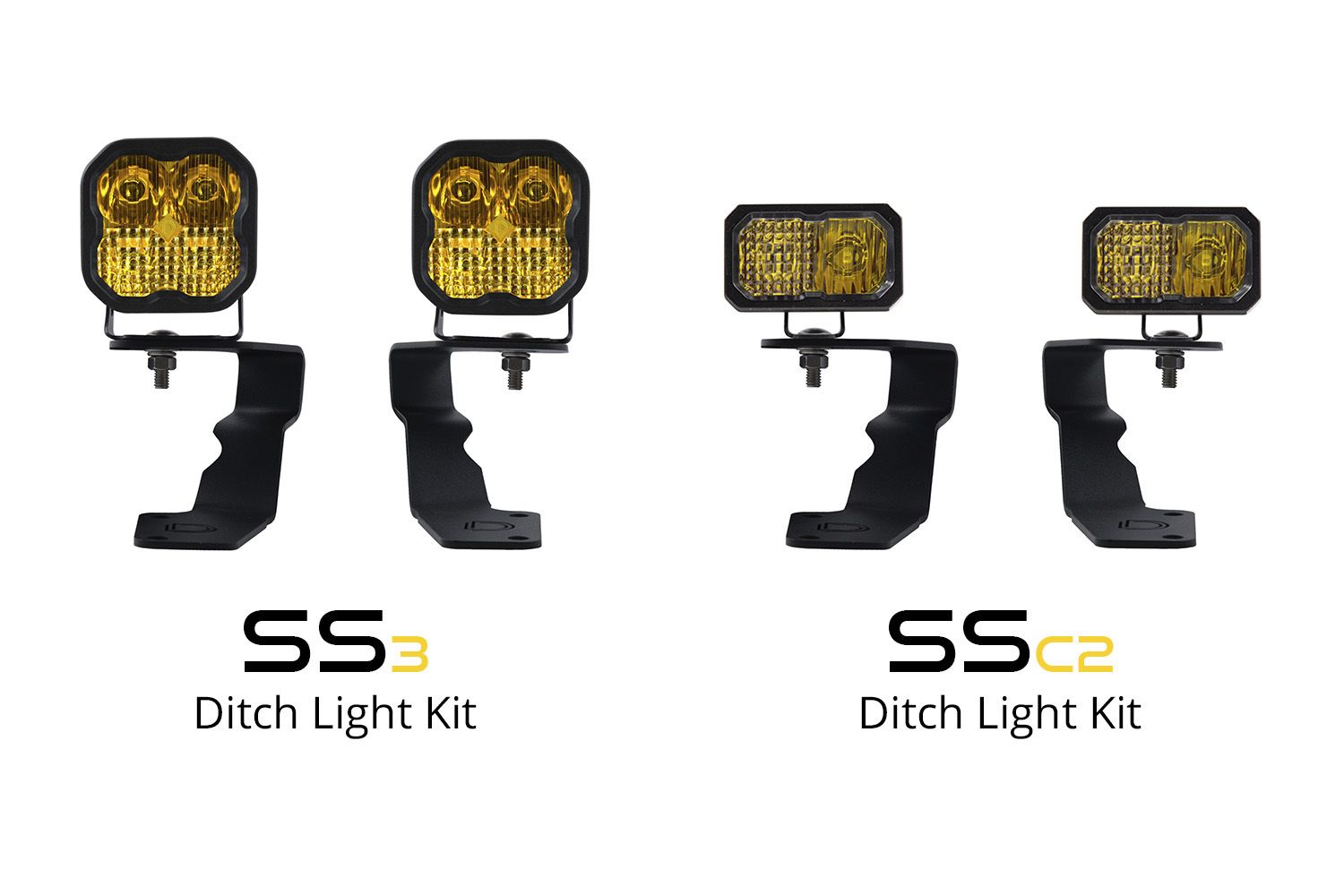 Stage Series Backlit Ditch Light Kit for 2015-2021 Subaru WRX/STi
