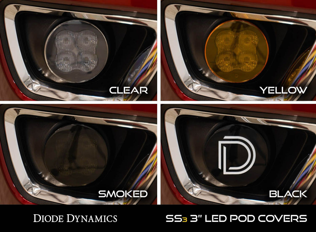 SS3 LED Pod Cover, Clear (one)