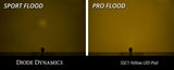 SSC1 Yellow Pro Flush Mount LED Pod (one)